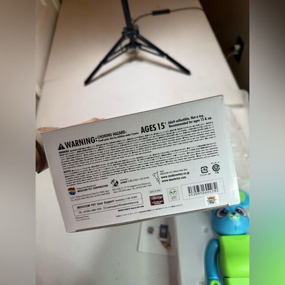 Bearbrick x Disney Pixar Toy Story 4 BUNNY 100% & 400% Set Be@rbrick - Picture 10 of 10